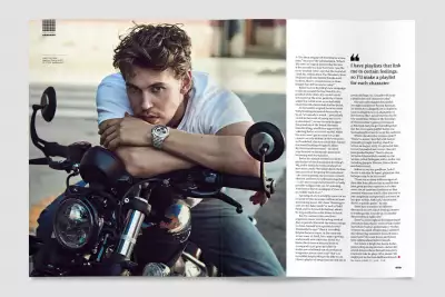 Austin Butler Square Mile magazine issue 200 spreads
