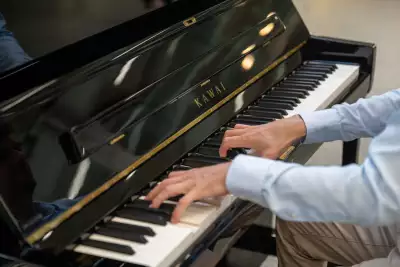 Kawai piano at St Pancras International