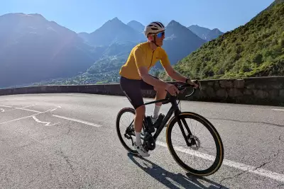 Escape to the Pyrenees guests cycling