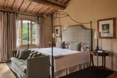 Rosewood Castiglion del Bosco resort, golf course and vineyard in Tuscany