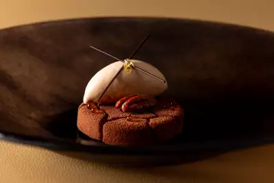 Bonheur by Matt Ab&eacute; signature dishes: Pecan Praline