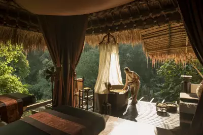 The Four Seasons Tented Camp in Chiang Rai is one of Thailand’s many five-star hotels worth the trip alone.