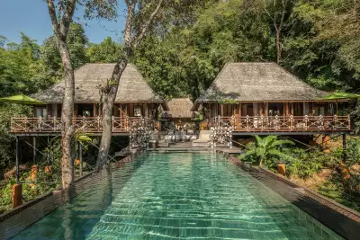 The Four Seasons Tented Camp in Chiang Rai is one of Thailand’s many five-star hotels worth the trip alone.