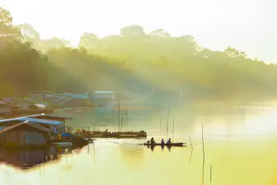 Sakae Krang River in Uthai Sakae