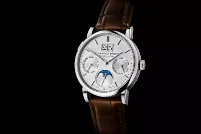 A Lange S&ouml;hne Saxonia Annual Calendar 36mm watch