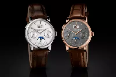 A Lange S&ouml;hne Saxonia Annual Calendar 36mm watch