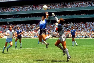 Diego Maradona Hand of God