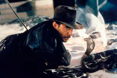 The record price for an Indiana Jones fedora is &pound;487,000 &ndash; worn in The Temple of Doom.