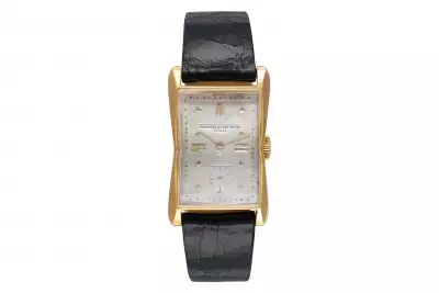 Vacheron Constantin wristwatch from 1951, 18K yellow gold, silvered dial, Calibre 11&rsquo;&rsquo;&rsquo; 435/3C, manual movement, 1951