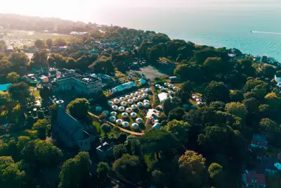 Joyride Festival site in Isle of Wight