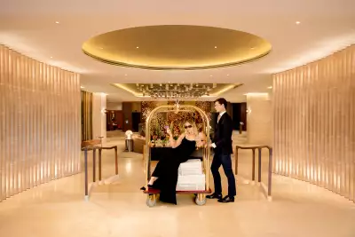 Inside London Park Lane Hilton