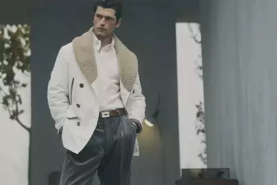 Brunello Cucinelli Shearling Coat
