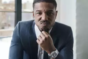 Michael B Jordan on Piaget watches, Black Panther and training hard for Creed 2