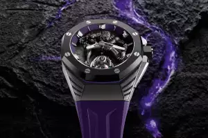 Audemars Piguet limited-edition Royal Oak Concept “Black Panther” Flying Tourbillon