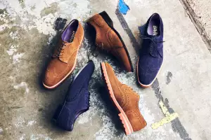 Billy Ruffian suede brogues