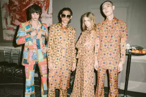 Models for Helen Anthony at London Fashion Week 2021