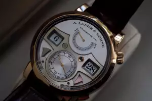 A Lange and Sohne Zeitwork