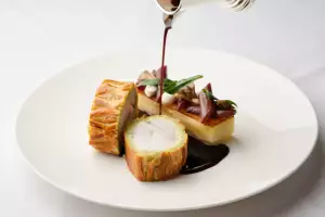 Food and drink at The Beaumont hotel