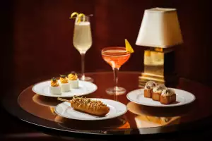 Food and drink at The Beaumont hotel