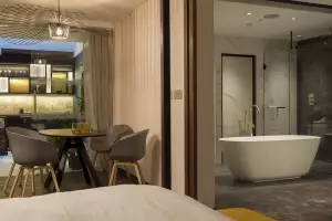 Middle Eight hotel Covent Garden suites and bedrooms