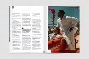 Karl Shakur and Liisi LaFontaine for Square Mile