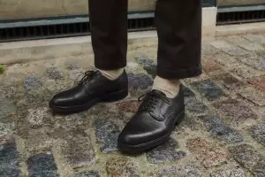 Cheaney Cairngorm in Dark Brown Pull Up Grain