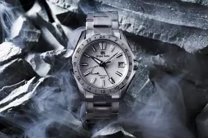 GRAND SEIKO Evolution 9 Spring Drive GMT ‘Mist Flake’ GRAND SEIKO Evolution 9 Spring Drive GMT ‘Mist Flake’