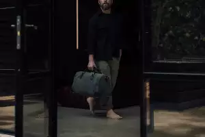 Bennett Winch bags with model