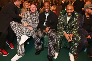 Barry Keoghan, Micheal Ward and Kano