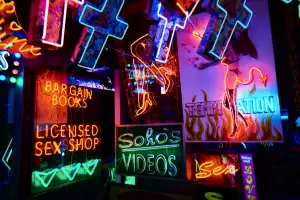 Gods Own Junkyard neon signs