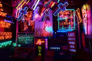Gods Own Junkyard neon signs