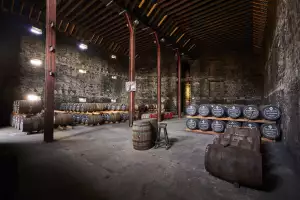 Glen Scotia barrell warehouse Glen Scotia barrell warehouse