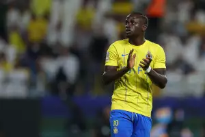 Sadio Mane of Al-Nassr FC in action during the Match Day 3 of the AFC Champions League 2023-24 Group E between Al-Nassr FC (KSA) and Al Duhail SC (QAT) at Al Awwal Park on October 24, 2023 in Riyadh, Saudi Arabia Sadio Mane of Al-Nassr FC in action during the Match Day 3 of the AFC Champions League 2023-24 Group E between Al-Nassr FC (KSA) and Al Duhail SC (QAT) at Al Awwal Park on October 24, 2023 in Riyadh, Saudi Arabia