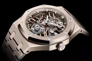 Audemars Piguet Royal Oak Selfwinding Flying Tourbillon Openworked in Sand Gold
