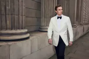 In celebration of the new opening, Oliver Brown has launched this limited-edition dinner jacket (£695)