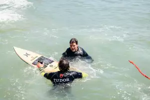 Justin Hast gets schooled by Nic Von Rupp.