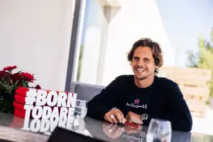Nic Von Rupp lives Tudor's Born To Dare motto.