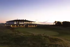 Dundonald Links clubhouse