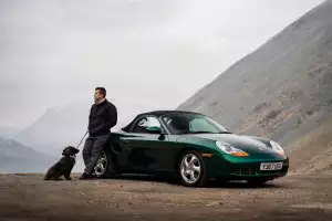 Jake McKenna and his Porsche Jake McKenna and his Porsche