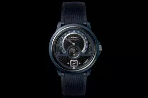 Chanel Monsieur de Chanel Superleggera in blue ceramic