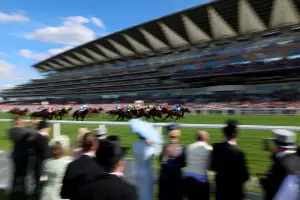 ASCOT, ENGLAND - JUNE 19: Oisin Murphy riding Wild Tiger win The Royal Hunt Cup during day two of Royal Ascot 2024 at Ascot Racecourse on June 19, 2024 in Ascot, England.