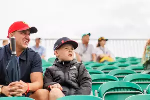 Spectators at Silverstone Spectators at Silverstone
