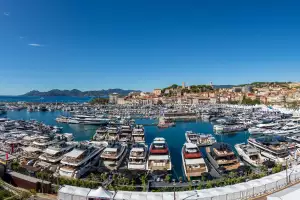 Cannes harbour
