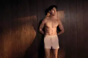 Model wearing Homebody