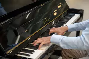 Kawai piano at St Pancras International