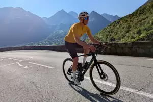 Escape to the Pyrenees guests cycling
