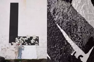 Painting the Laphroaig’s The Wall 39-Year-Old Rope Edition