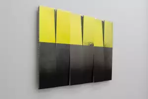 British artist Nathaniel Rackowe and his works