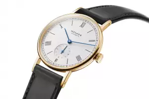 Nomos Glashuette Ludwig Gold 35mm dress watch
