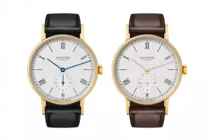 Nomos Glashuette Ludwig Gold 35mm dress watch